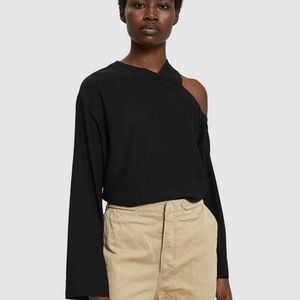 Nomia Asymmetrical Cutout Top
